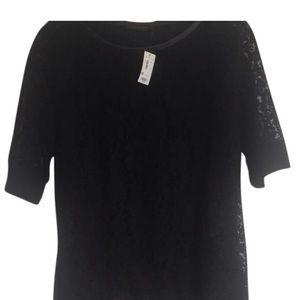 Brand new black lace top from the Limited.